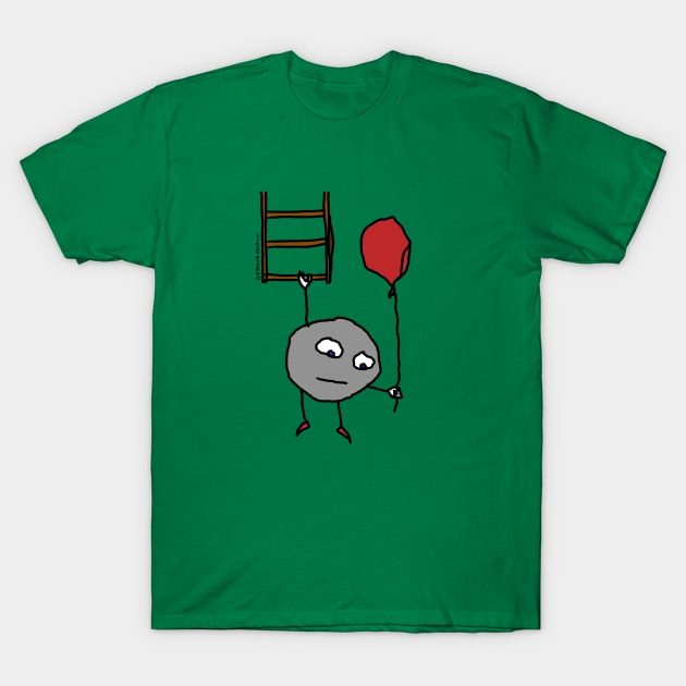 Hanging On! T-Shirt by scotrick